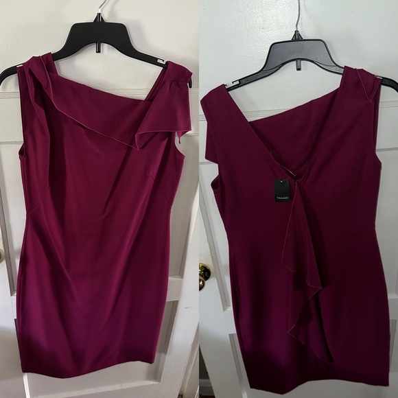 Tahari Dresses & Skirts - NWT Tahari Ruffle Sheath Dress Cocktail